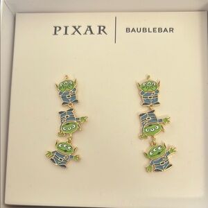 Pixar BaubleBar Alien Earrings
